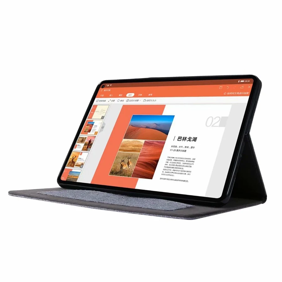 Capa de cowboy para celulares huawei, 8 polegadas, com película e caneta, para matepad t8 8.0