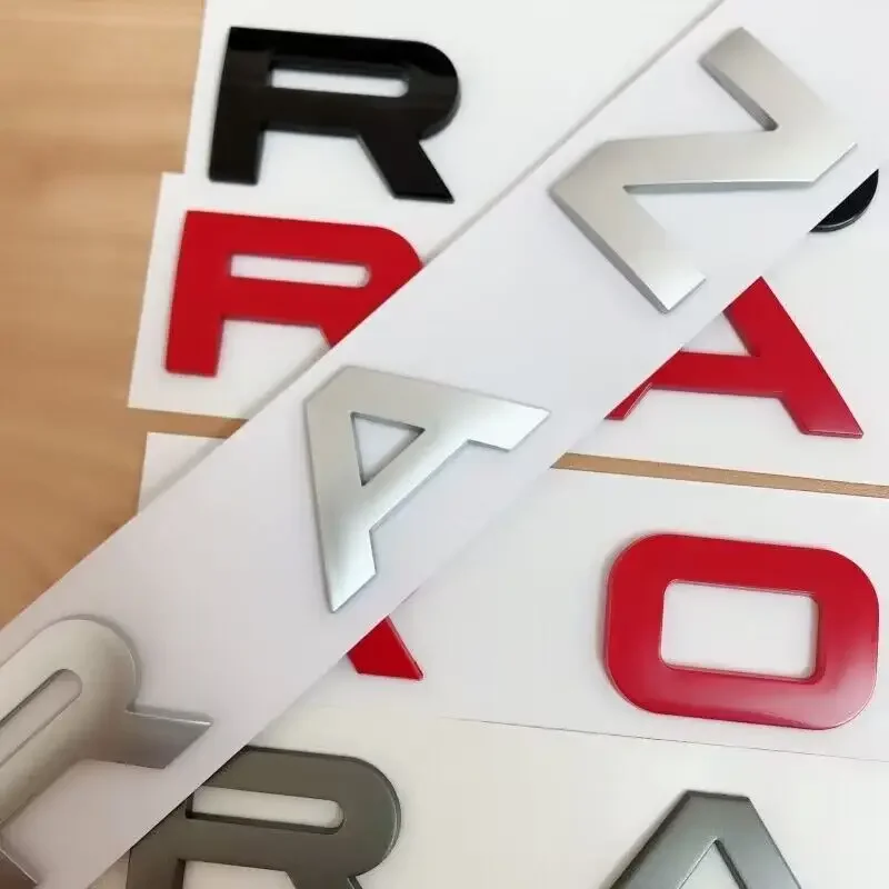 رسائل شعار لسيارة رينج روفر فيلار SV السيرة الذاتية الطبعة النهائية ديسكفري سبورت تصفيف السيارة هود جذع شعار شارة ملصق #4