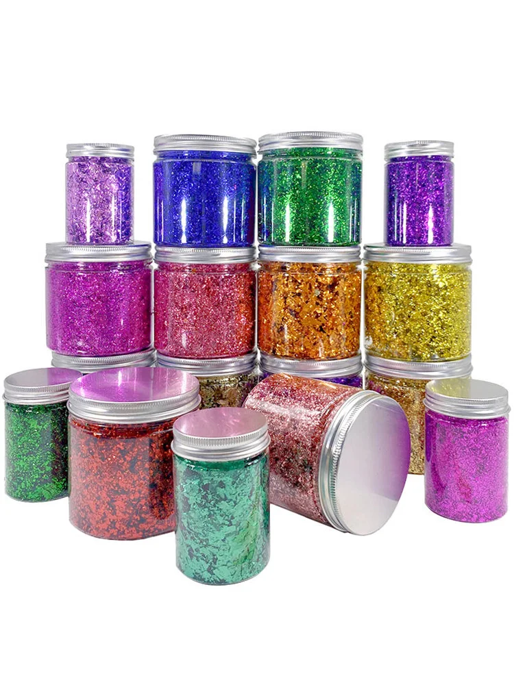 5g Colorful Glitter Plastic Pieces for Carbon Fiber DIY Chopped Strand Forging Color Chips