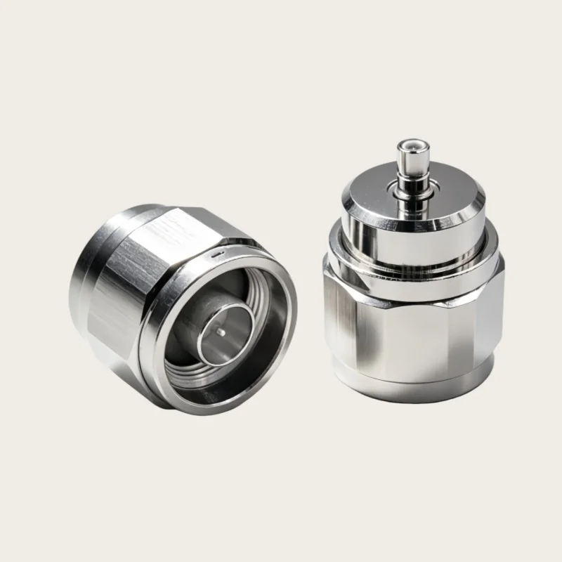 2pcs L16 N To SMB Adapter N to SMB Male Plug & Female Jack RF Coaxial connector Straight Test Converters