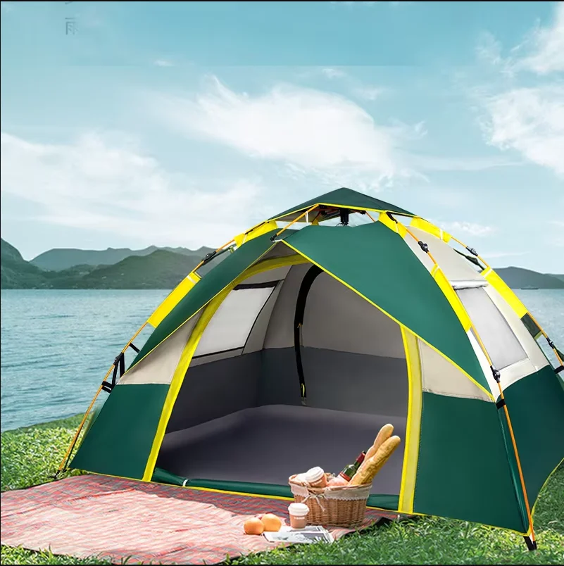 2-4 Person Family Instant Setup Pod Privacy Shower & Changing Tent Collapsible Outdoor Shelter With 2 Doors For Camping Beach