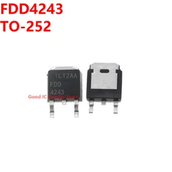 10 pezzi FDD4243 TO-252 AOD