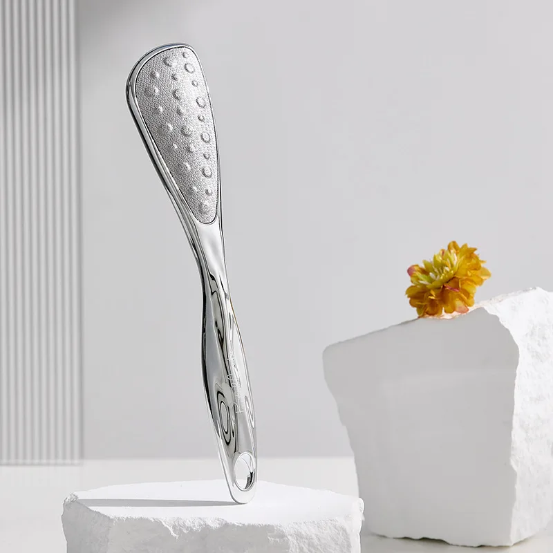 1PC 스테인레스 스틸 발 연삭 및 각질 제거 도구 발 관리 각질 제거제 가정 용품 발 관리 도구