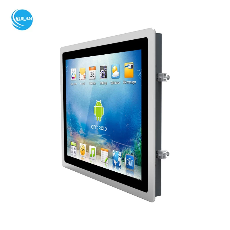 【Nuevo】 Panel PC Android con pantalla táctil Industrial de 19 pulgadas con RS232 WIFI USB LAN quiosco de resolución 1028*1024 industrial integrada