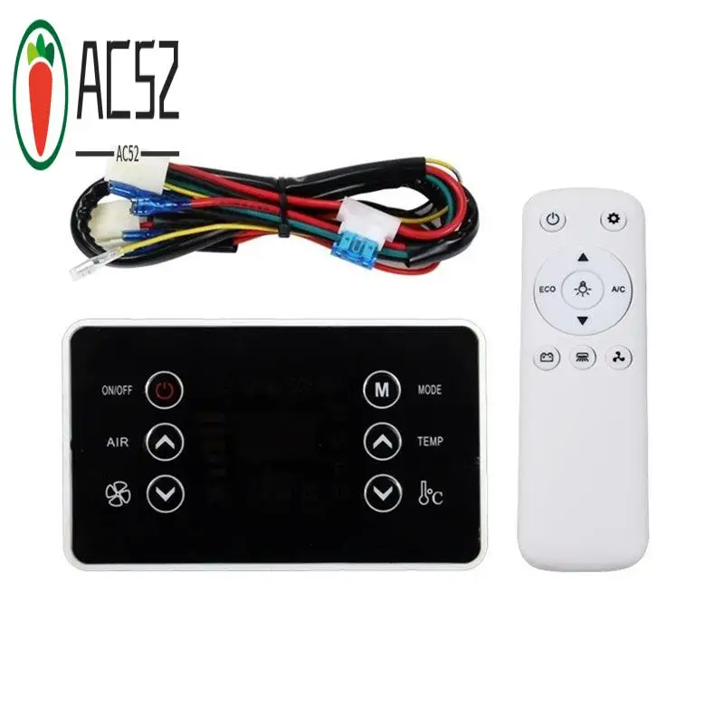

AC52-Parking Electric Air Conditioning Control Panel 12V For Car Air Conditioning Evaporator Inverter Control Boards