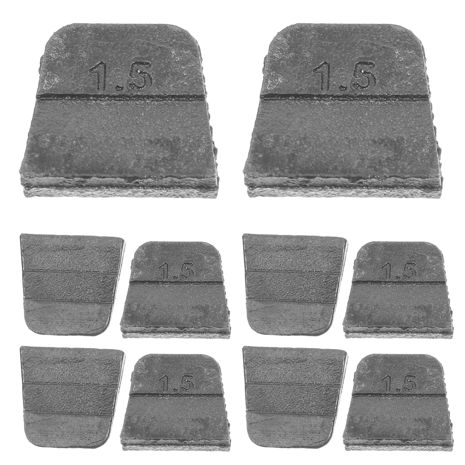 

10pcs Iron Fixing Handle Fixing Kit Blacksmith Hammer Taper Accessory Durable Iron Wedge For Tool Sturdy Axe Wedge Tool