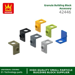 20Pcs/Lot 42446 1x1 Corner 1Dot 1Hole Building Blocks Moc Accessories Compatible With Assembles Bricks Children Toys Gift Box