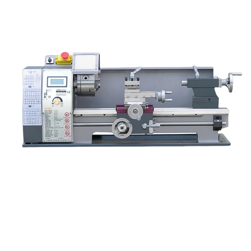 Small Household Machining Instrument Lathe Brushless Motor Multi-function Micro Woodworking Machine Metal Lathe Low Noise