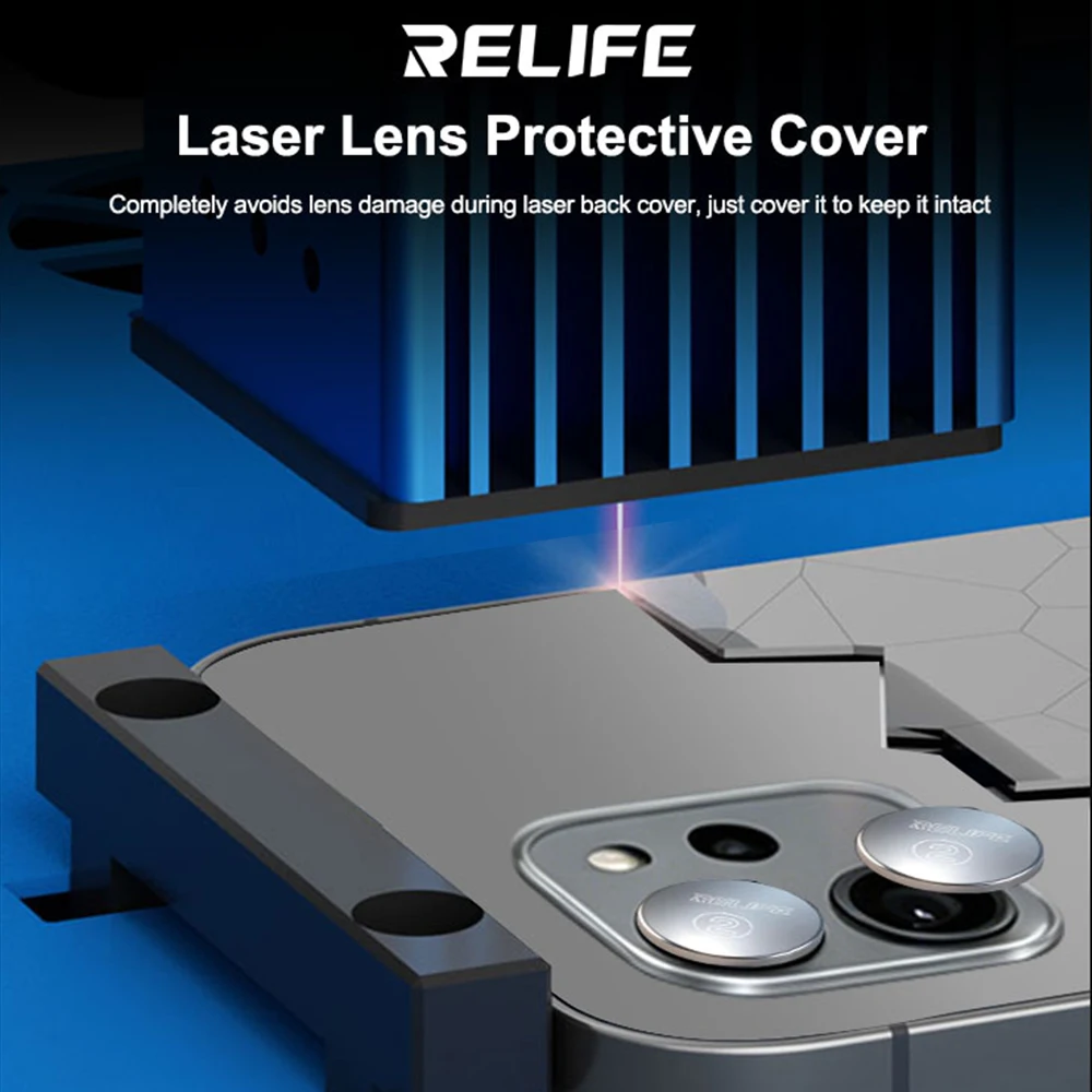 RELIFE TX6 Rear Cover Lens Protector Compatible IP17 Series Other IP Models for Protecting The Lens After Laser Removal Tool