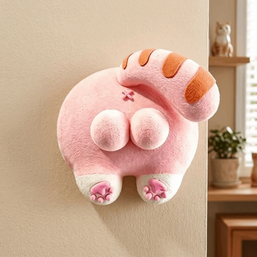 Creative Light Switch Guard Covers 3D Printed Cat Joystick Switch Stickers Waterproof Removable Switch Frame Cover