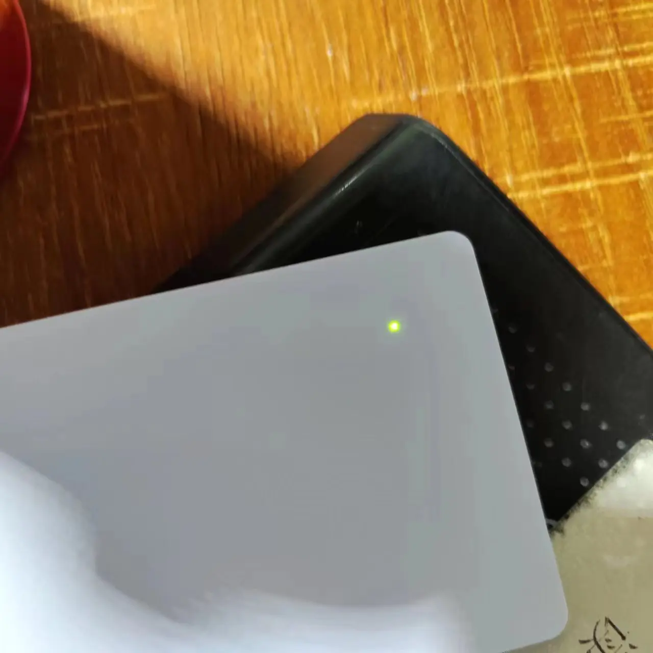 مخصص. بطاقة NFC قابلة للطباعة 213 215 216 مع ضوء LED للتحكم في الوصول بطاقة معصمه/بطاقة الائتمان الدفع بدون عارضة #6