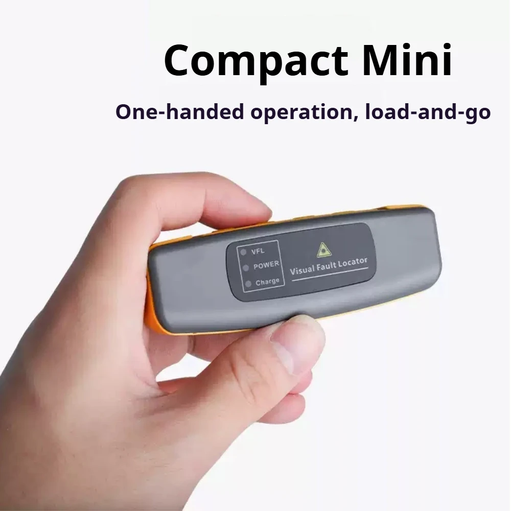 10 mW VFL Visual Fault Locator Rechargeable Fiber Optic Green Laser Pen FTTH Fiber Optic Cable Test Green Light Pen