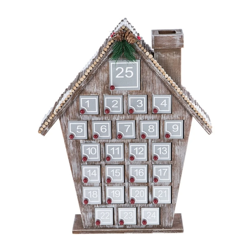 

A9LC Decorative Christmas Calendar with 25 Present Box Advent Calendar