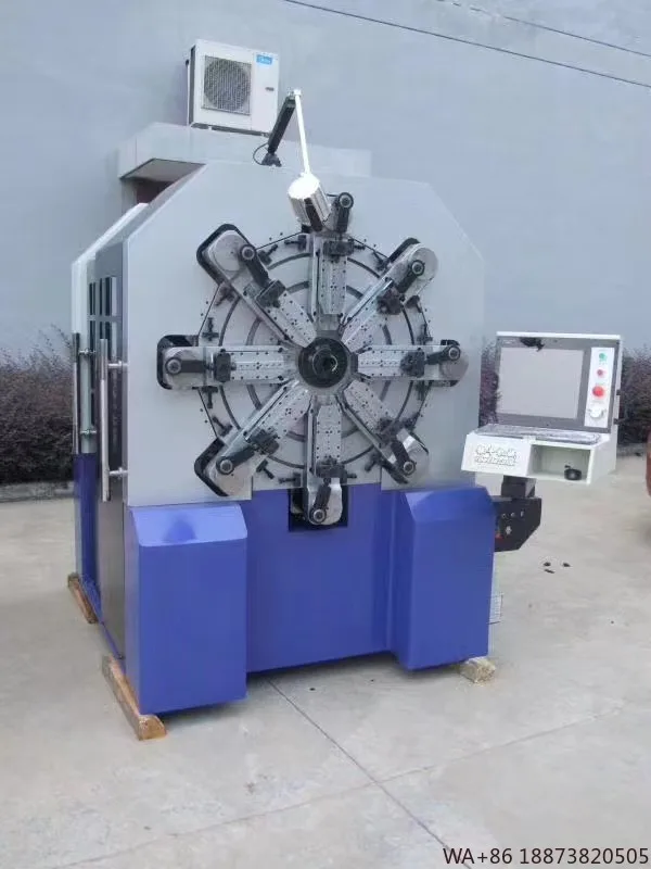 آلة تشكيل زنبركية لآلات تزوير المعادن الأوتوماتيكية لمحرك المحمل لصياغة عينات الربيع تتميز بمكونات أساسية