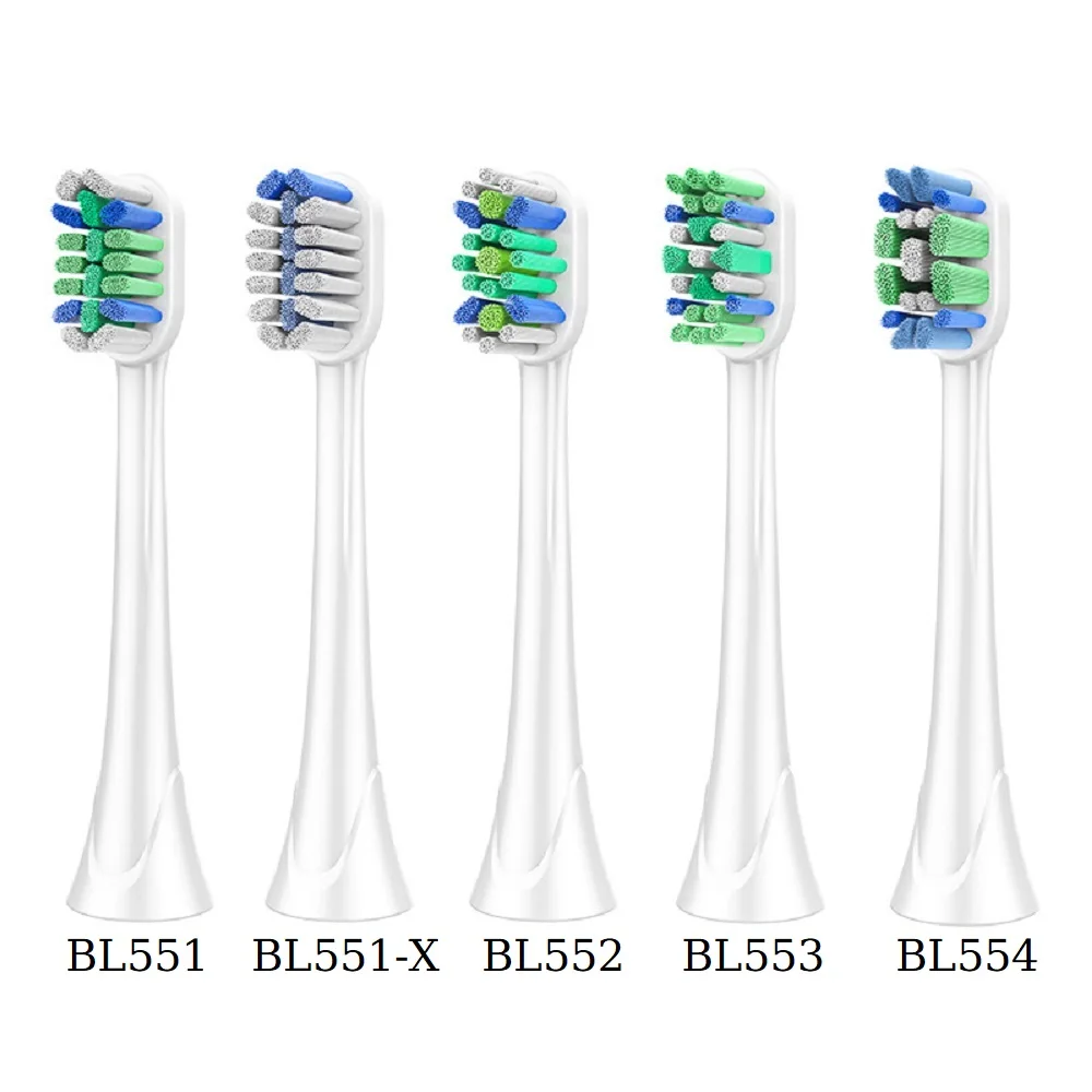 4 Pcs/Pack Electric Toothbrush Replacement Heads Dupont Bristles Nozzles Tooth Brush Head For Phil HX3/6/9 Series ips