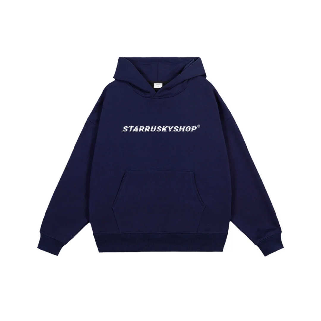 A trendy brand letter graphic hoodie Pure Cotton Spring And Autumn Luxury Niche Brand Fashion Men's And Women's Y2K Hoodie