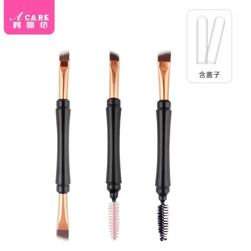 

DX01/Eyebrow brush/Double Head/B1PQ4-Eyebrow Brush Eyeshadow Bevel Eyebrow Powder Brush Portable Tool Female Eyelash Bro