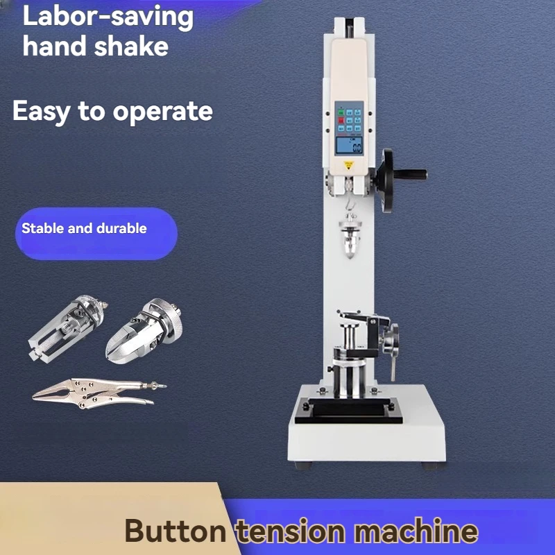 Máquina de prueba de tracción de prendas y juguetes, máquina de prueba de tracción específica con botones, medidor de fuerza push-pull WNQ
