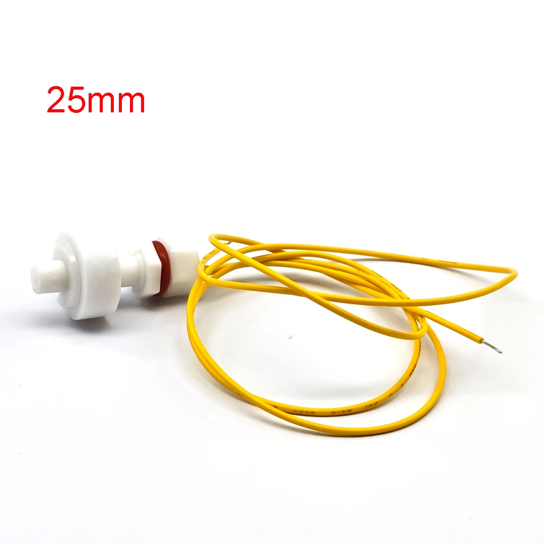 25mm 35mm 45mm 52mm 75mm PP Liquid Water Level Sensor Horizontal Float Switch Down