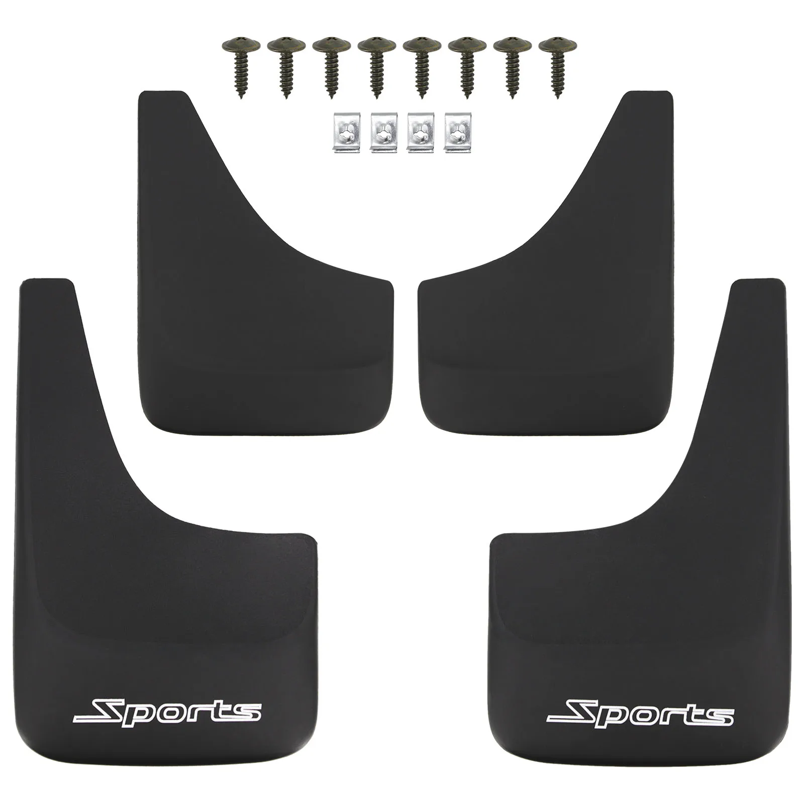 NEW Sport Mud Flaps Splash Guards Mudflaps for Toyota Hilux N80 N90 N100 N110 N140 N150 AN10 AN120 AN130 Vigo Surf 4X4 4Runner