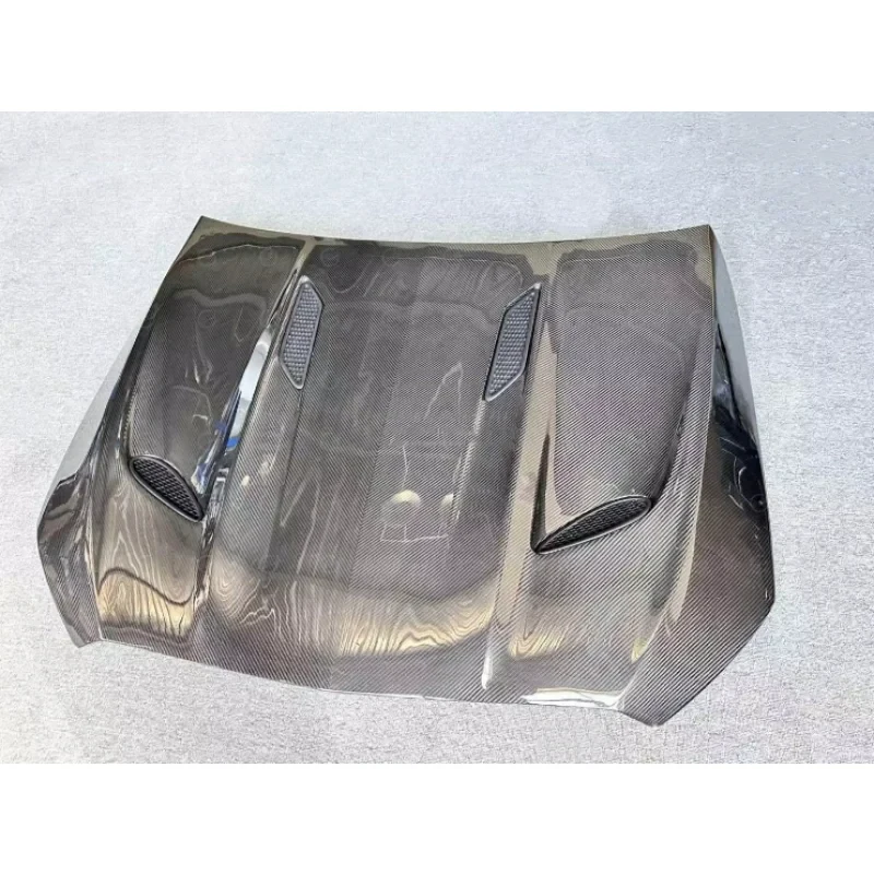 

Premium Dry Carbon Fiber TOP Style Engine Hood & Front Bumper Cover 2021+ W206 C200/C260/C300 Body Kit