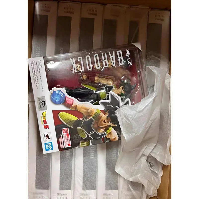 Originele BANDAI S.H.Figuarts BARDOCK DRAGON BALL Z op Voorraad Anime Action Collection Figures Model Speelgoed