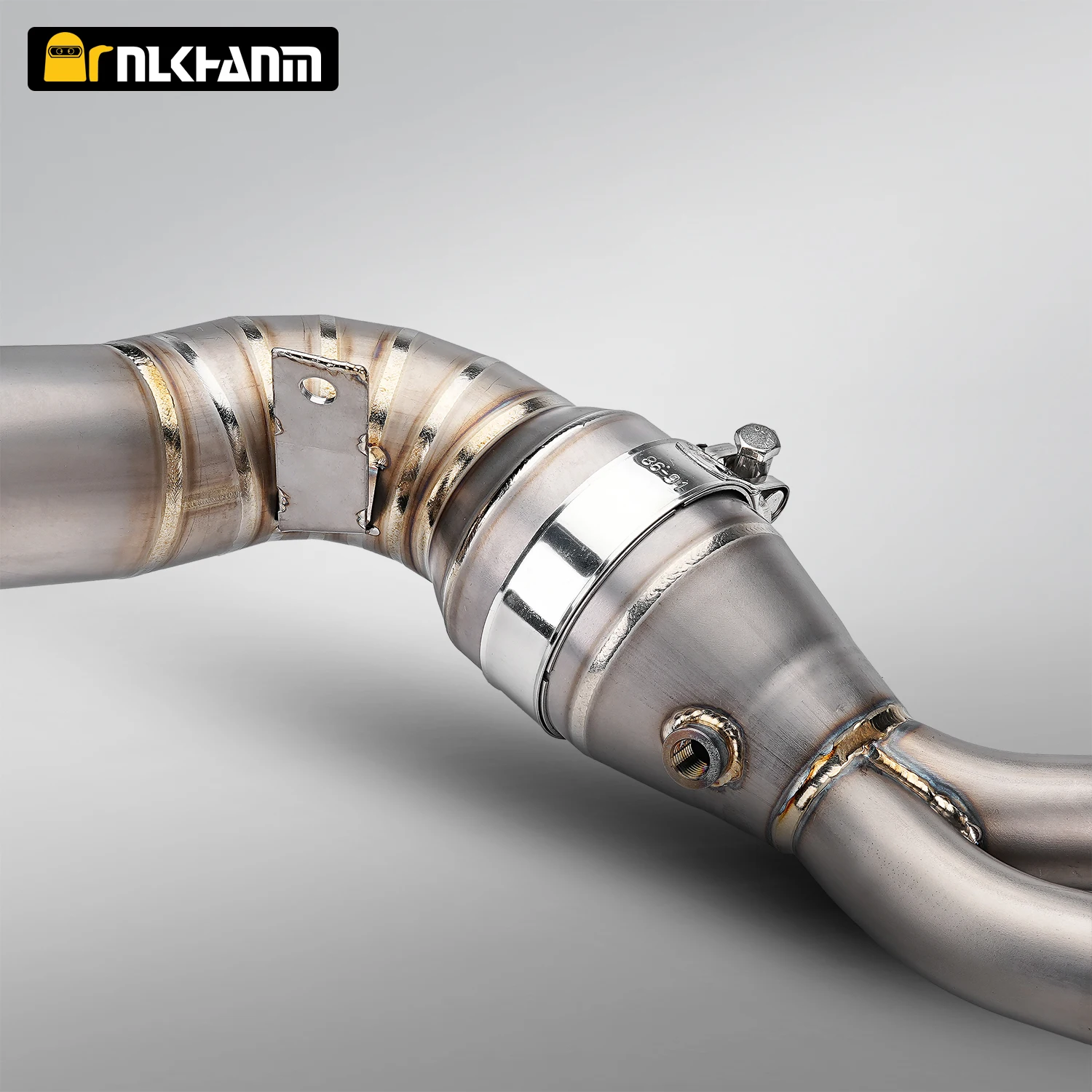 تعديل نظام عادم الدراجة النارية CBR650 CB650 مع Ti.76mm قطر كبير قسم كامل لهوندا CB/CBR650 2014-2024