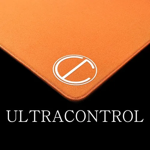 Imagen 2 del producto 1 pieza Ultraglide Meow ULTRACONTROL V2 UCV2 Esports Gaming Mousepad superficie fina alfombrilla de ratón UC ULTRACONTROL naranja tamaño grande