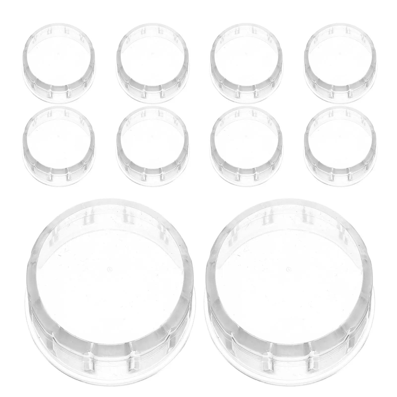 10Pcs Shaker Bottle Cap Premium Pc Resin Shatter Resistant Spill Proof Lid for Cocktail Mixer Juice Shaker Mason Jar Bubble Tea