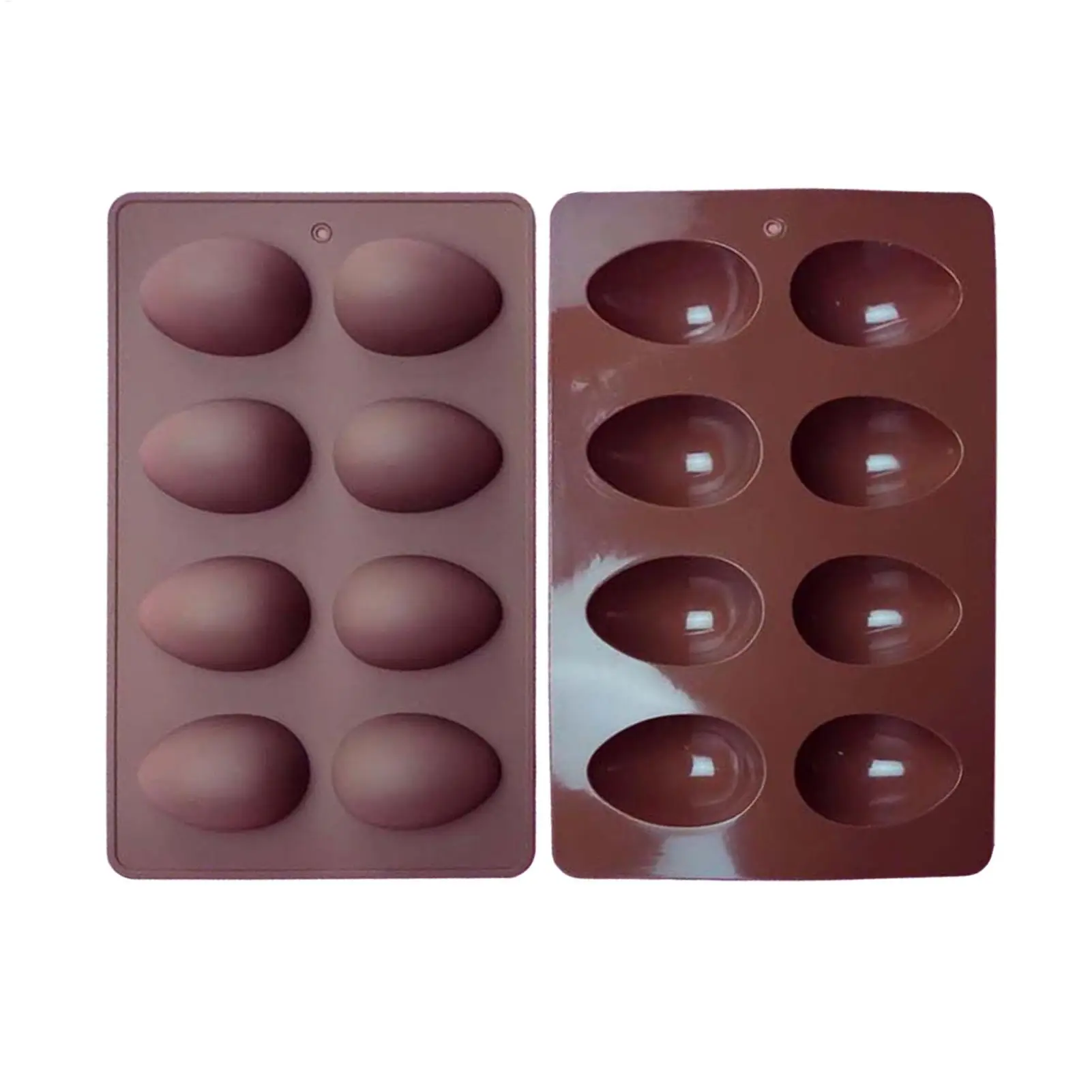 Egg Shape Silicone Molds Easter Egg Shaped Candy Chocolate Mold Silicone Home DIY Baking Tool For PeanutButter Chocolate Candy
