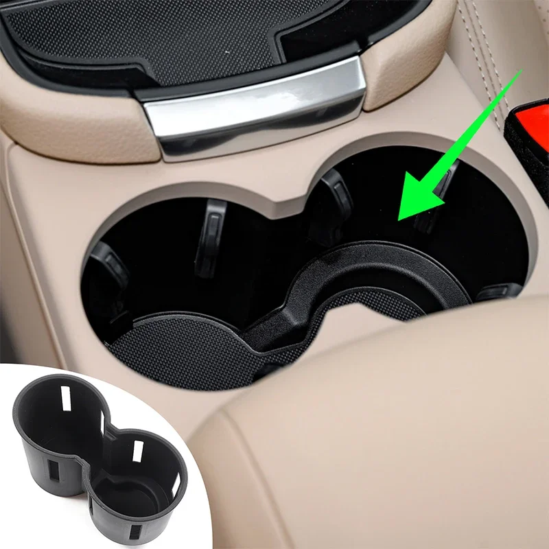 

Car Center Silicone Car Cup Holder Bottle Holder Insert Anti Slip Drink for Porsche Macan 2014-2020 Organizer Auto Accessories