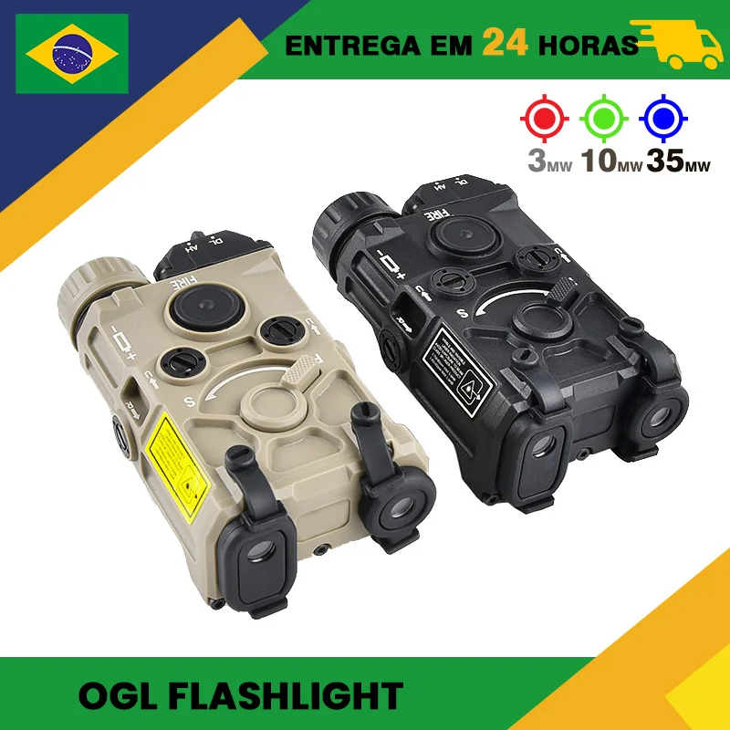 tactical-ogl-white-led-flashlight-eotec-ogl-airsoft-nylon-indicator-constant-on-hunting-flashlight-no-laser-fit-20mm-picatinny