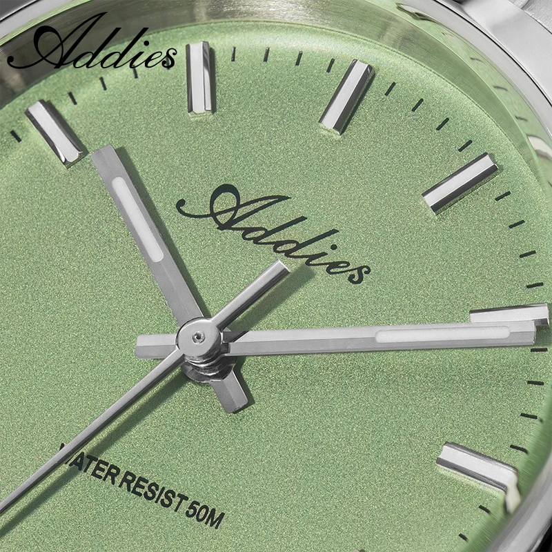 ADDIES Sapphire Glass Women Watch 31mm New Luxury Miyota 2035 Steel Watches for Women Fashion 50m Waterproof Luminous Wristwatch