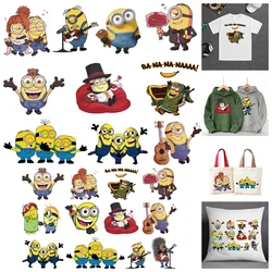 Nuovi Minions spregevole Me simpatici adesivi per trasferimenti di calore per toppe per abbigliamento abbigliamento adesivo termico modello in vinile fai da te