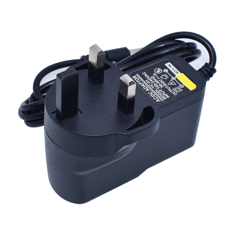 UK 3 Pin Triangle Plug AC-DC Switching Power Supply Adapter Multiple DC Output Specifications Stable Voltage