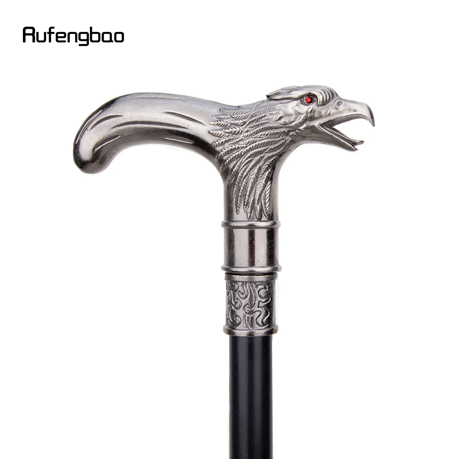 Red Eye Eagle Single Joint Fashion Walking Stick Decorative Vampire Cospaly Party Walking Cane Halloween Crosier 93cm