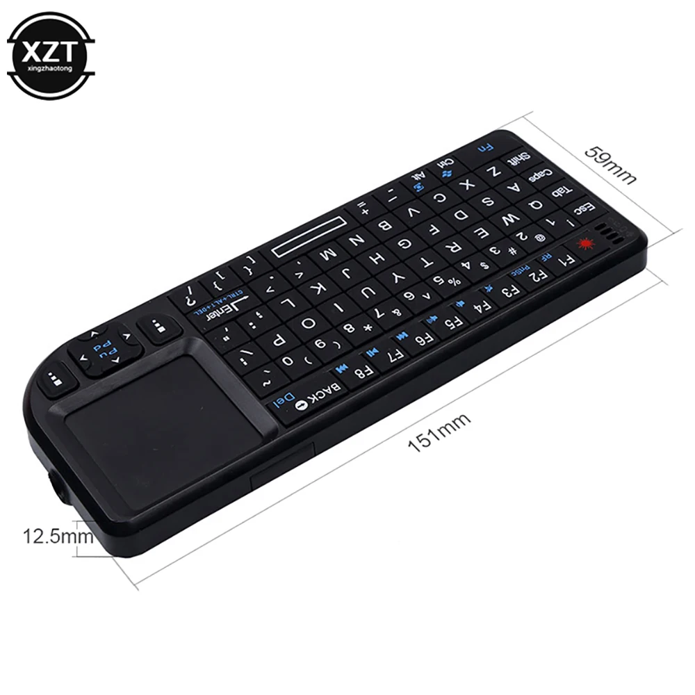 Wireless Keyboard 2.4G RF klawiatura 3 in1 Handheld With Touchpad Mouse For PC Notebook Smart TV Box клавиатура беспроводня