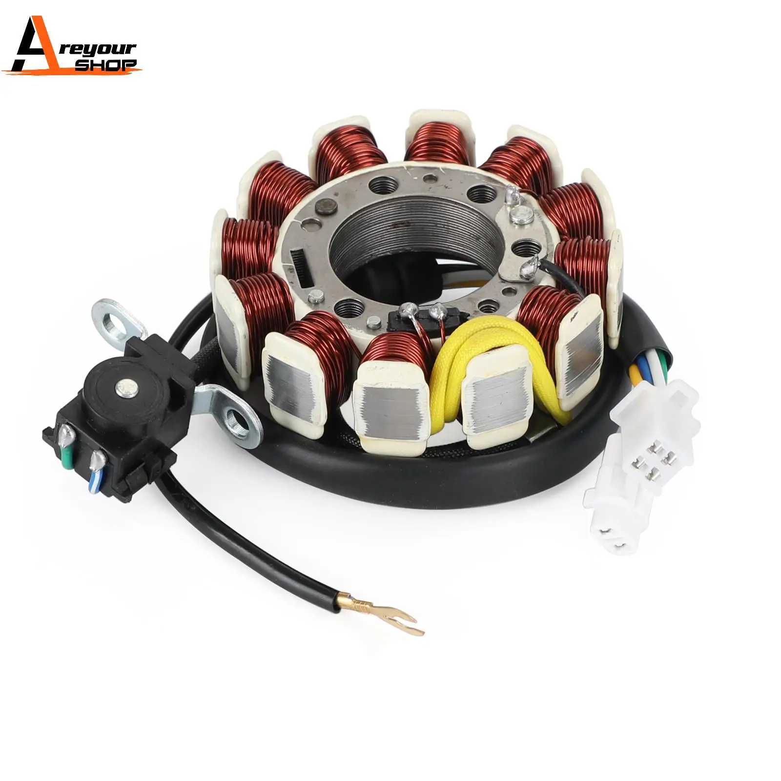 

Areyourshop Magneto Stator Generator Coil For Yamaha XT 125 X R XT125X XT125R 2005-2006 3D6-H1410-00 Motorcycle Parts