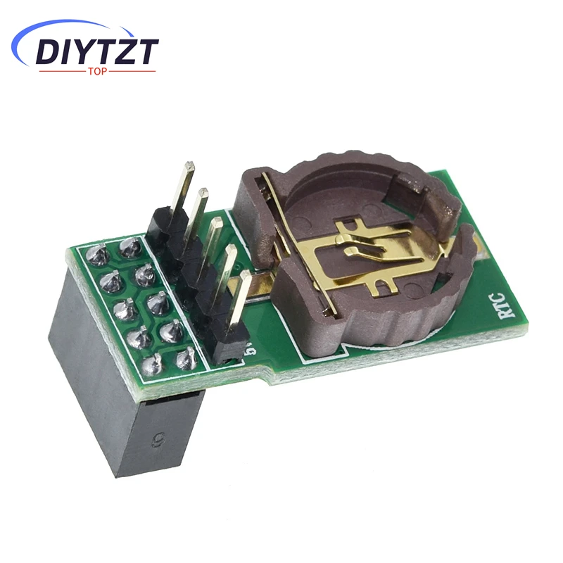 Модуль DIYTZT Raspberry Pi RTC DS1307 IO Pin Connect, совместимый с Raspberry Pi 3B Pi 3B+