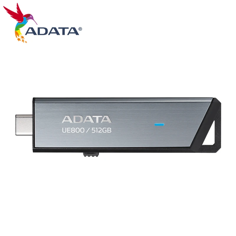 ADATA-Clé USB OTG haute vitesse, clé USB d'origine, UE800, USB 3.2, type C, Max 1000 Mbumental, disque U Flash, 128 Go, 256 Go, 512 Go, 1 To