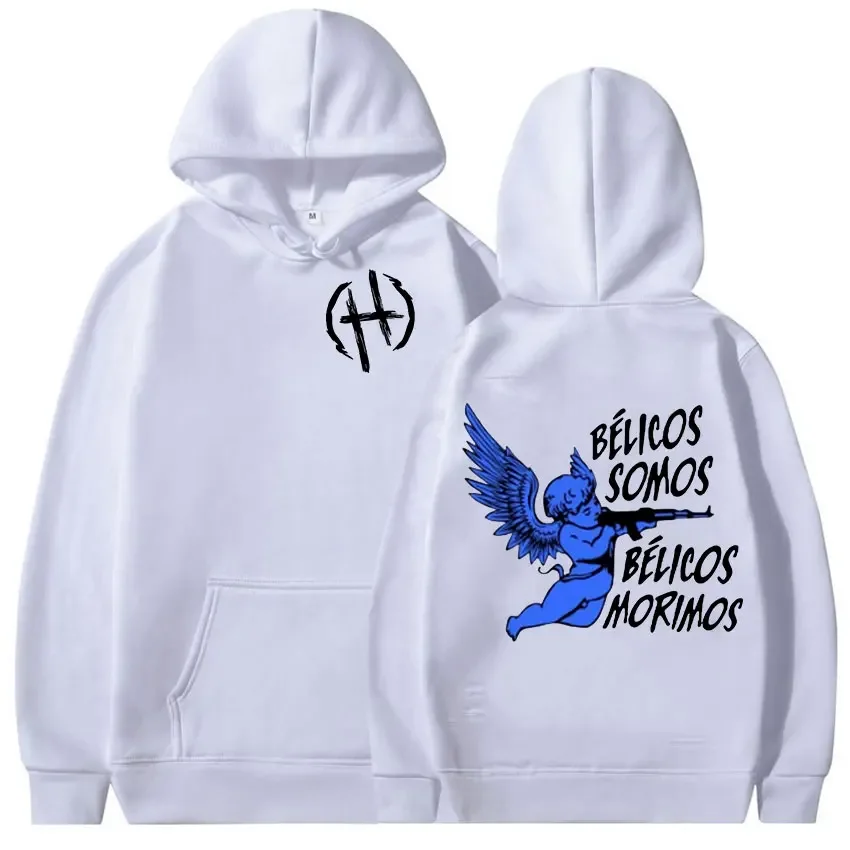 

Singer Junior H Sad Boyz Print Graphic Hoodie Men Women Retro Long Sleeve Fashion Sweatshirt Clothing Pullover Oversized Hoodies