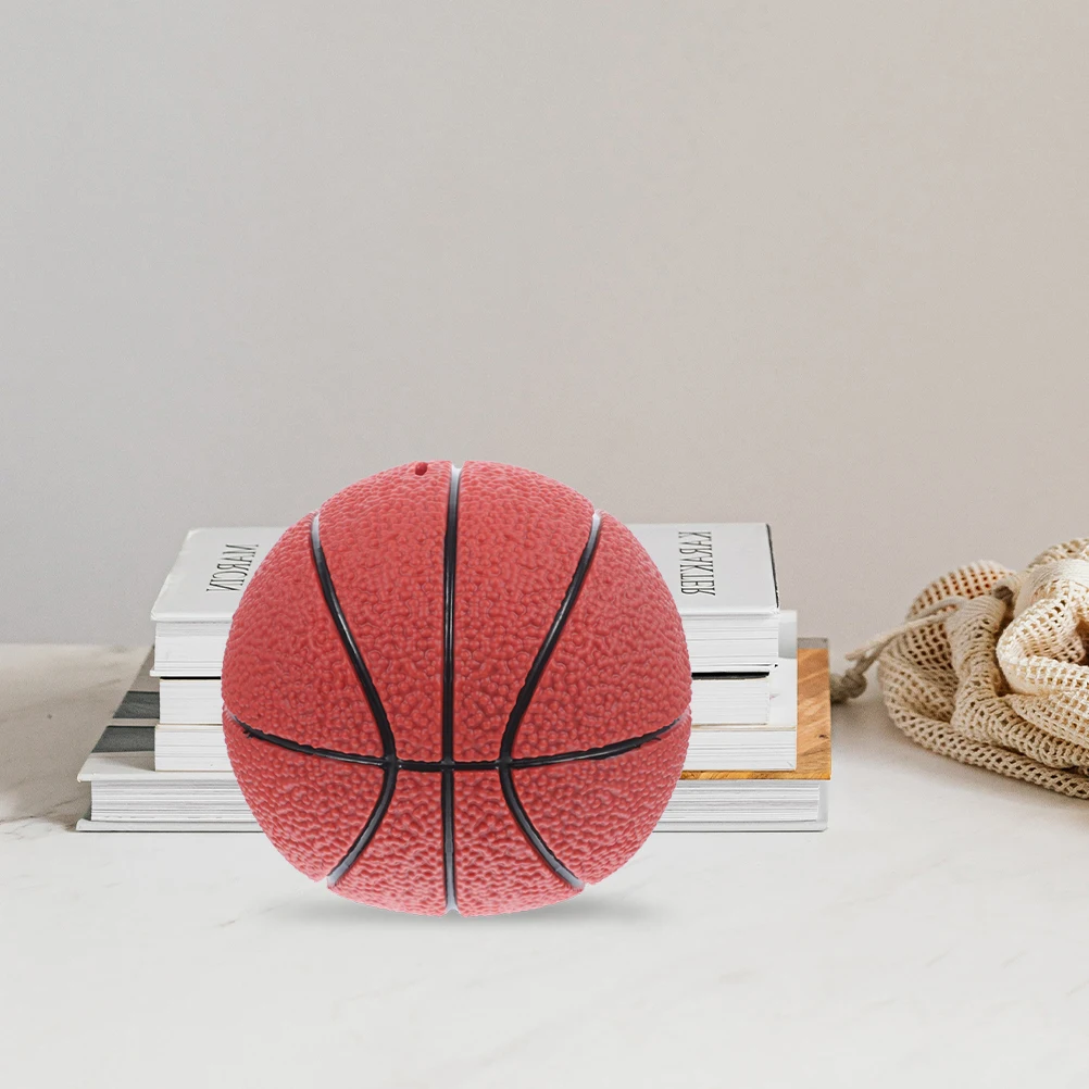 

Basketball Piggy Bank For Kids Boys Girls Money Saving Jar Vinyl Coin Bank Desktop Decoration Home Supplies Change
