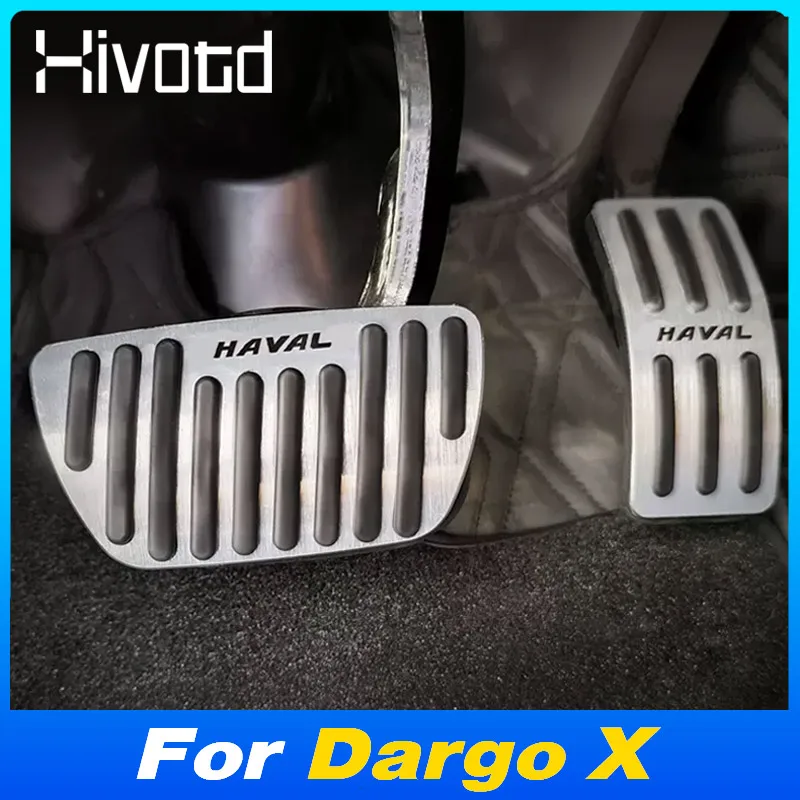 Car Pedal Cover Non-Slip Cushion Pedal Pad Protection Parts Interior Modification Accessories For Haval Dargo Dargo X 2022 2023