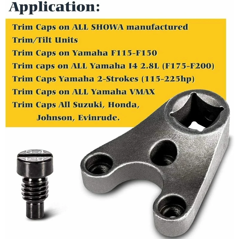 MX Yamaha Outboard Trim/Tilt Pin Wrench MT0006 32mm X 4mm Outboards Remove Trim/Tilt Caps Trim Seals on Hydraulic Cylinders