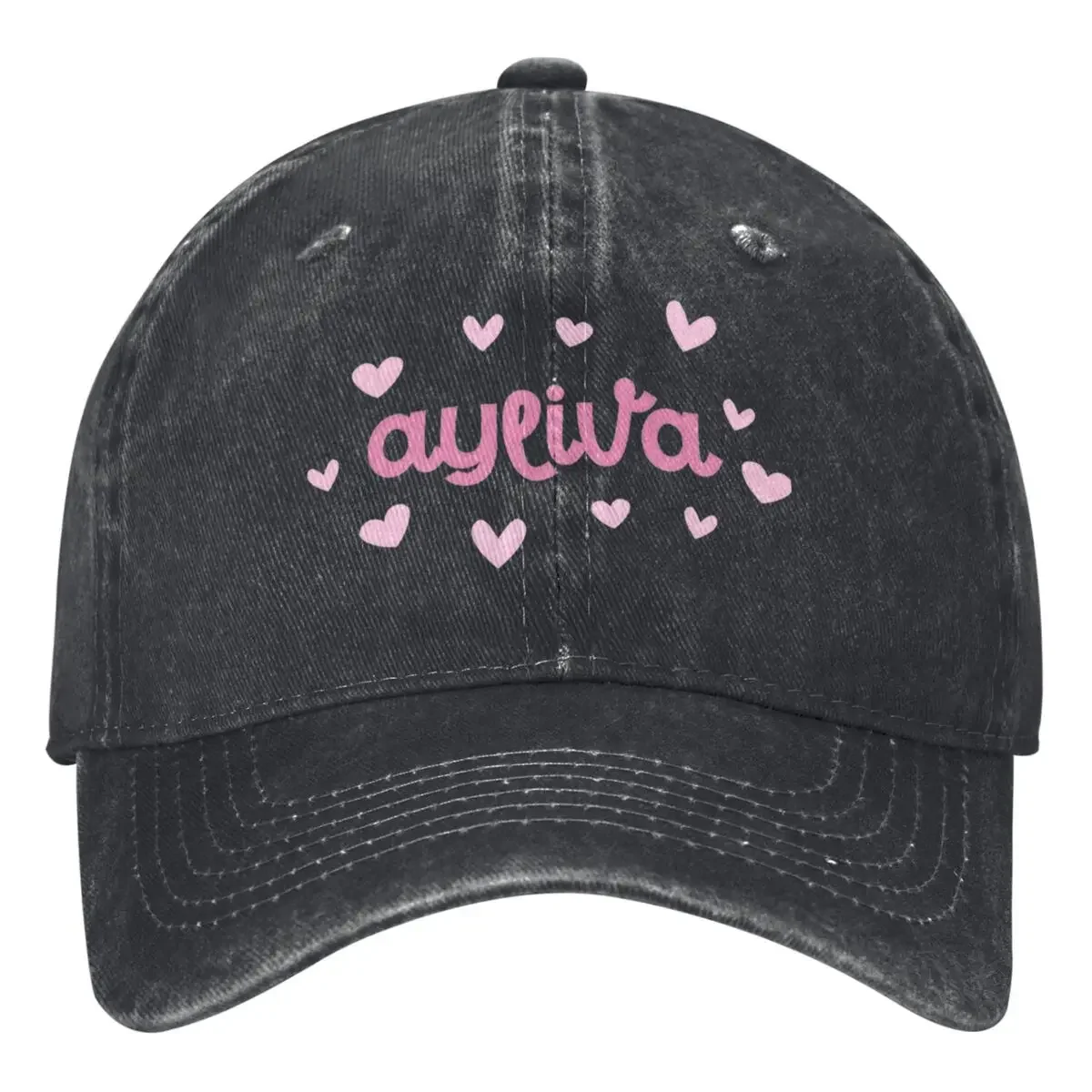 Ayliva-Casquette de baseball à cœurs roses pour hommes adultes, chapeaux de papa, soleil-vert, randonnée, pêche, mode, Die Ayliv