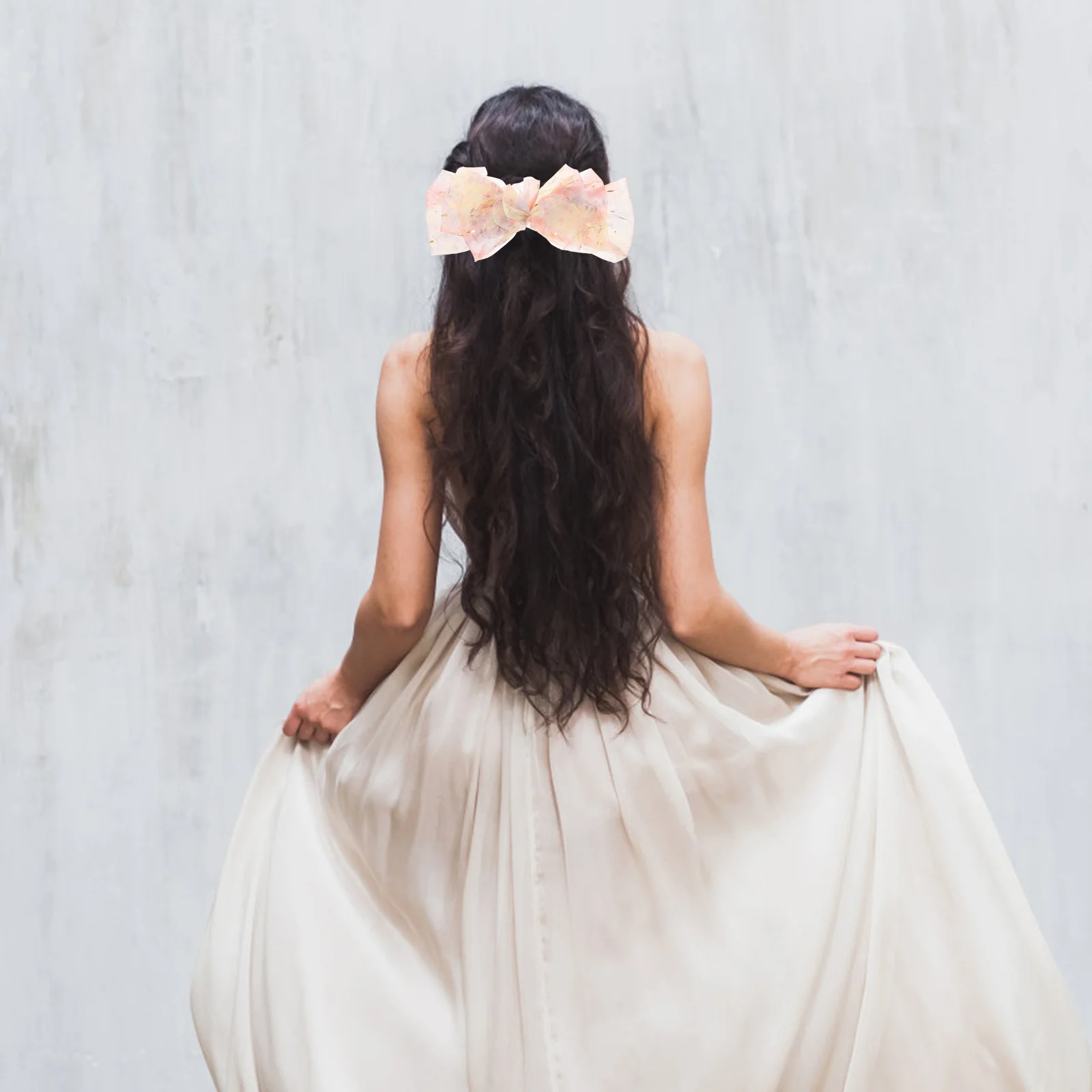 

Big Back Hair Bow Clip Large Butterfly Barrette Fashion Hair Accessory for Women Girls Party Birthday Ceremony