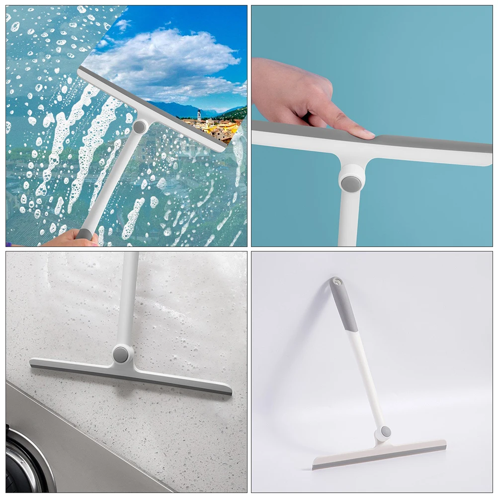 

2 Pcs Wiper Window Wipers Cleaner Household White Tpr Car Squeegee for Cleaning