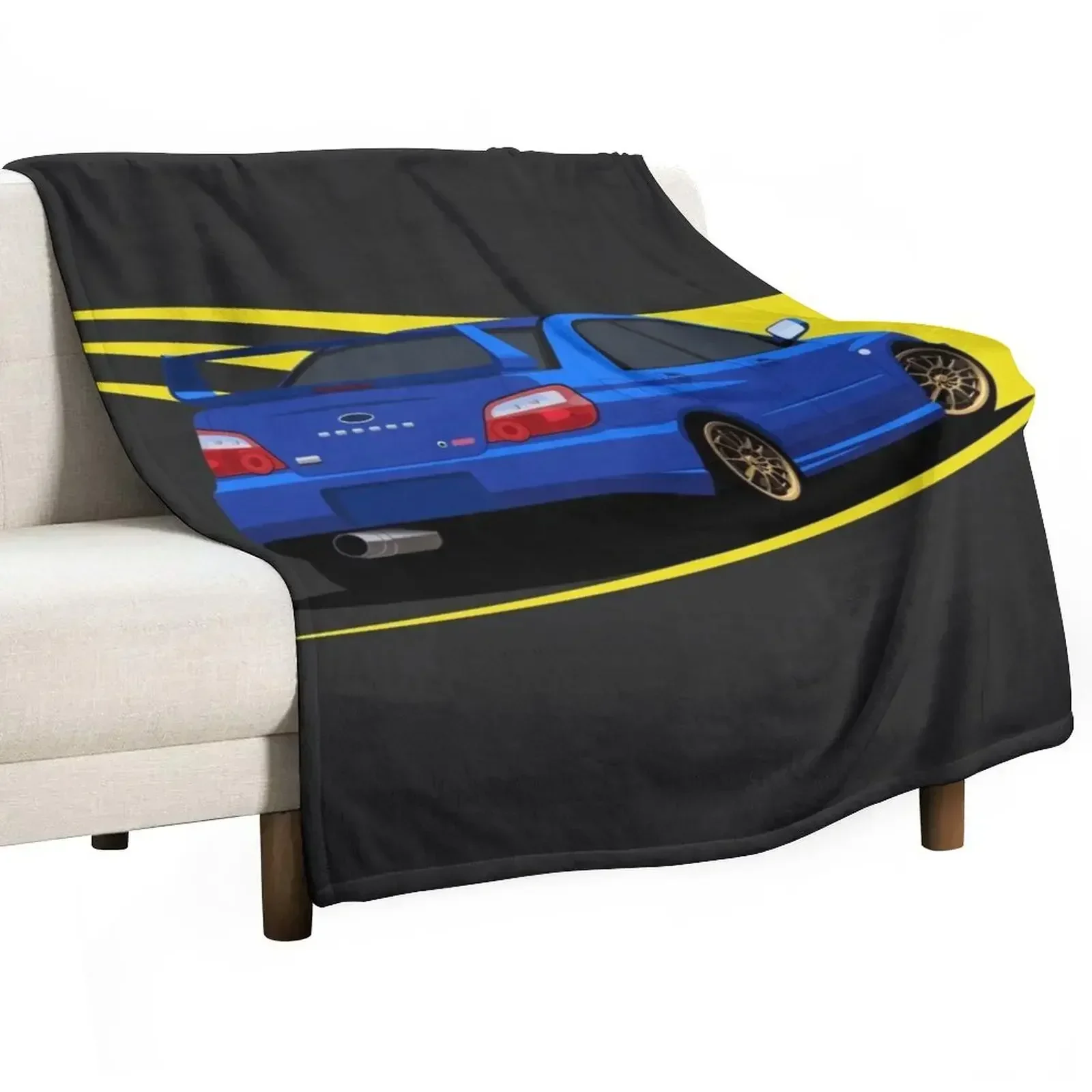 Impreza WRX Throw Blanket Custom Cute Nap Designers Blankets