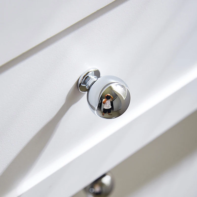 フランス 10 個ソリッド真鍮クローム家具取手ハンドル引き出しノブ食器棚ワードローブクローゼットドレッサーワインキャビネット取手ノブ