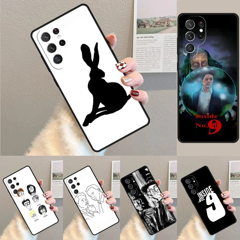 Inside No. 9 Silicone Phone Case For Samsung Galaxy note 10 pro S26 S25 S24 S23 S22 S21 Plus S25Ultra Capa Cover